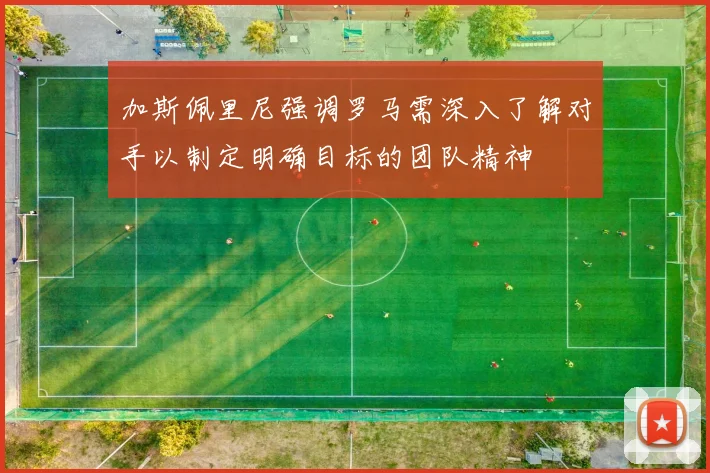 加斯佩里尼强调罗马需深入了解对手以制定明确目标的团队精神